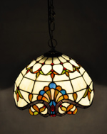 12 inches baroque tiffany ceiling lamp CL12003