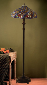 18 inches rotation tiffany floor lamp SRT1805F