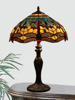 16 inches dragonfly tiffany table lamp SRT16006