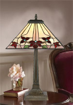 14 inches flower square tiffany table lamp MLC14013