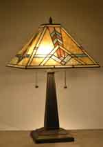 14 inches mission tiffany table lamp MLC14001