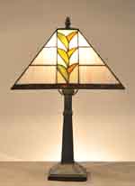 13 inches square leaves tiffany table lamp MLC13002
