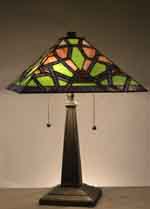 16 inches mission tiffany table lamp MLC16003