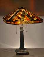 19 inches mission tiffany table lamp MLC19001