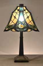 10 inches jewel tiffany mission table lamp MLC10002