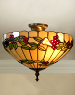 16 inches grape tiffany stained glass ceiling lamp CL16002