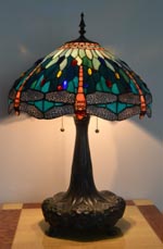 20 inches dragonfly tiffany style table lamp NTC047