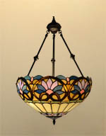 18 inches lotus tiffany ceiling lamp CL18003