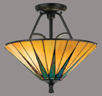 16 inches geometry tiffany ceiling lamp CL16009