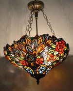 16 inches flower tiffany ceiling lamp CL16007