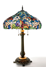 18 inches butterfly tiffany table lamp SRT18008