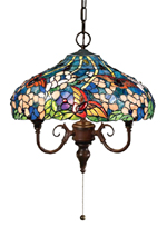 18 inches butterfly tiffany pendant lamp SRP18008