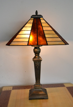 16 inches tiffany square table lamp MLC16002
