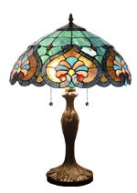 16 inches tiffany baroque table lamps NTC009
